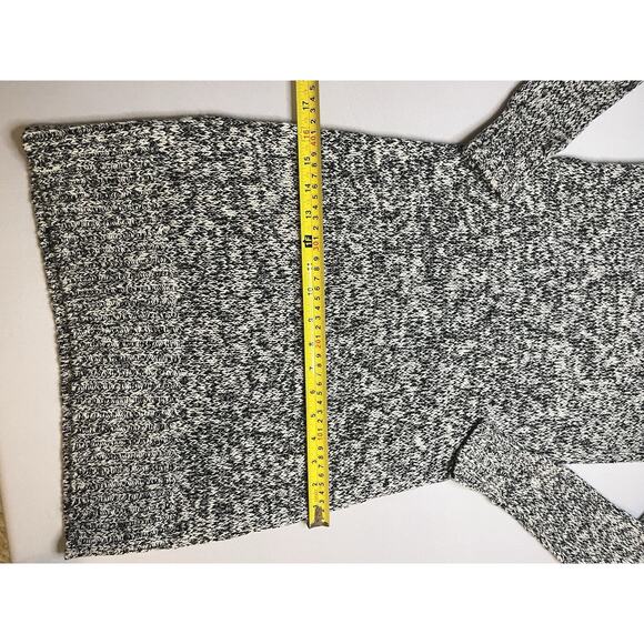 The Limited Gray Turtleneck Dress Size XS Long Sleeve Stretch/Missing Belt - Picture 3 of 8